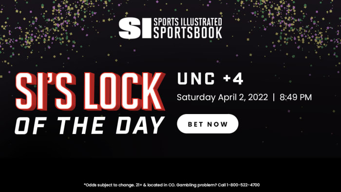 Sports Illustrated's recommended bet on SI Sportsbook for the Final Four. Take the Tarheels with the points!